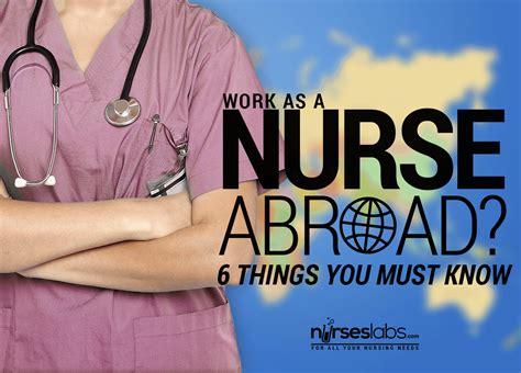 how to work as a nurse abroad|nursing abroad programs paid.